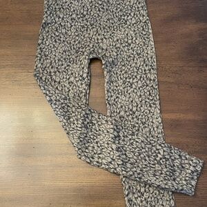 Spanx Leopard Print Leggings, Size M
